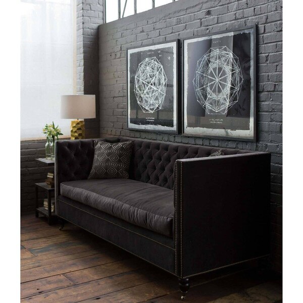 Antique Mercury Silkscreen Mirror - Live from Detroit™